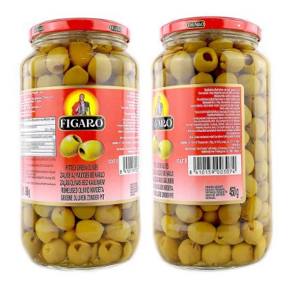 Figaro Pitted Green Olives from Spain Now in Nepal