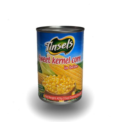 Tinsels Sweet Kernel Corn in Brine in Nepal