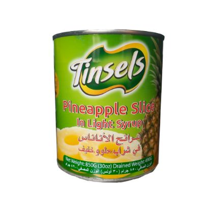 Tinsels Pineapple Slices in Light Syrup in Nepal