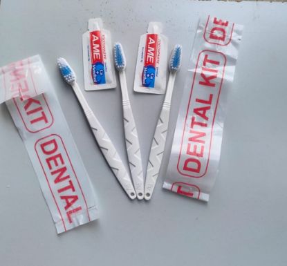 Picture of Dental kit with paste.