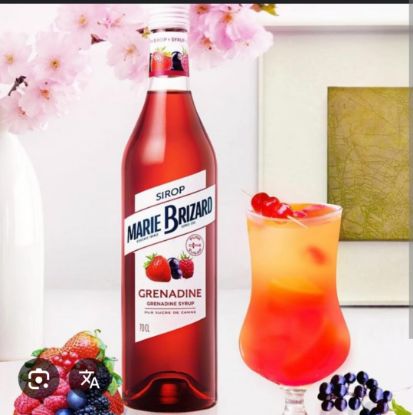 Picture of Grenadine Syrup.MARIE BRIZARD