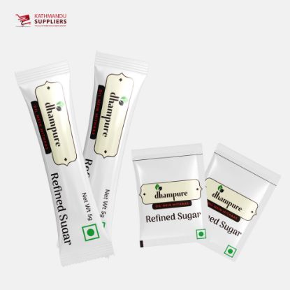Dhampure Refined Sugar Sachets for Hotels & Cafés Nepal