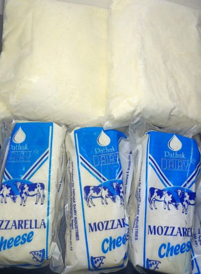 Picture of Pizza topping cheese.MOZZARELLA