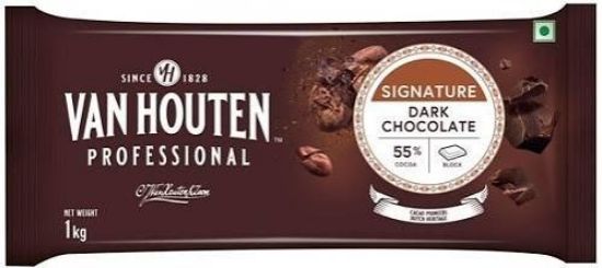 Picture of Van Houten Dark Chocolate 55% Cocoa.